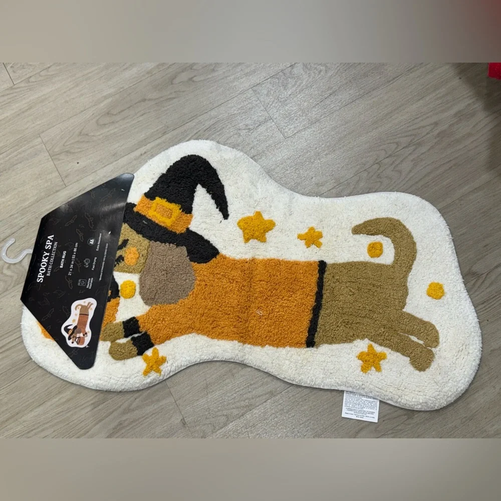 Halloween Dog Shaped Rug